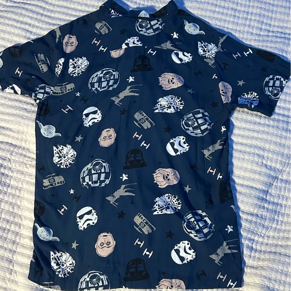 Star Wars Men's Blue Graphic Shirt‎ - Picture 3 of 4